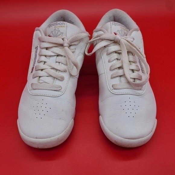 Reebok Classic All White Princess Club  Womens 7 Shoes #55037977 - Picture 14 of 15